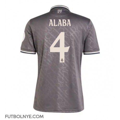 Camiseta Real Madrid David Alaba #4 Tercera Equipación 2024-25 manga corta